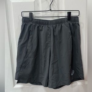ASICS Mens Black Stock Running Shorts Size S